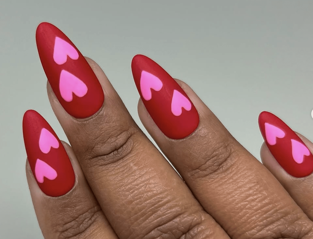 Valentines Day Nail Art is just lovely!!!